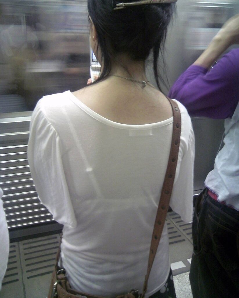 素人透けブラ-4