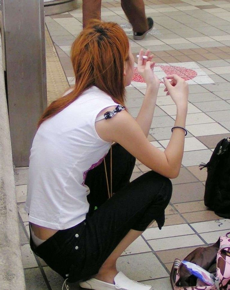 素人透けブラ-5