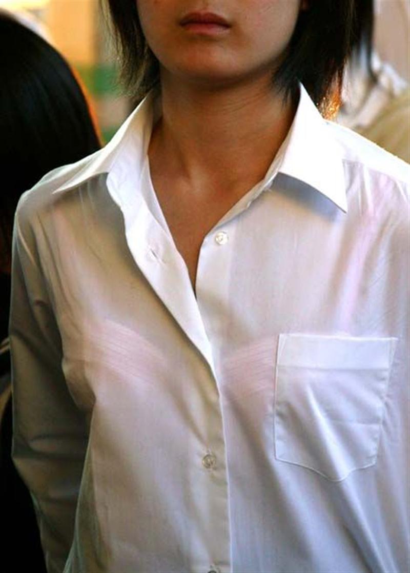 素人透けブラ-7