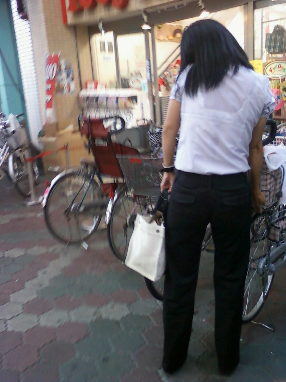 素人透けブラ-8