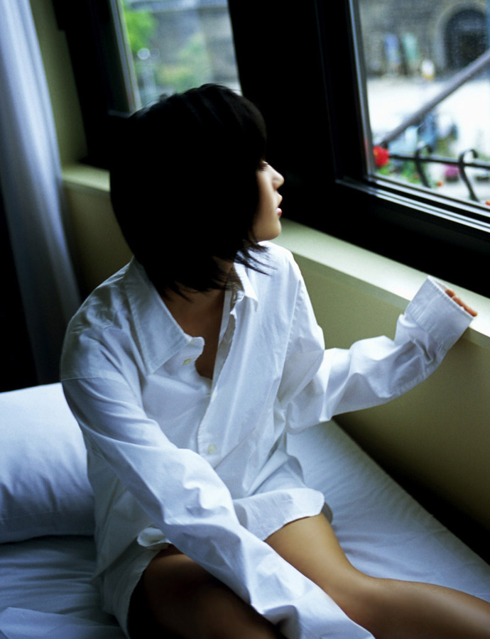 裸ワイシャツ-10