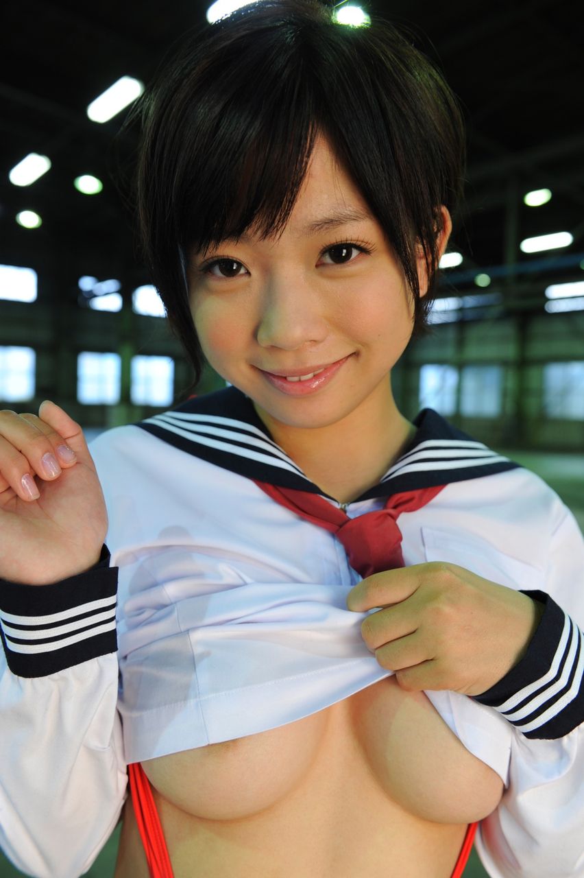 JK制服おっぱい-7