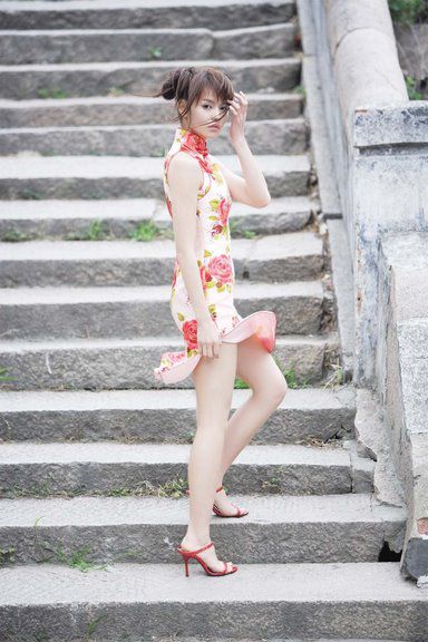 チャイナ服のお姉さん-5