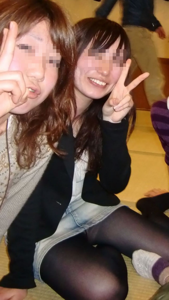 盗撮素人ミニスカパンチラ-9