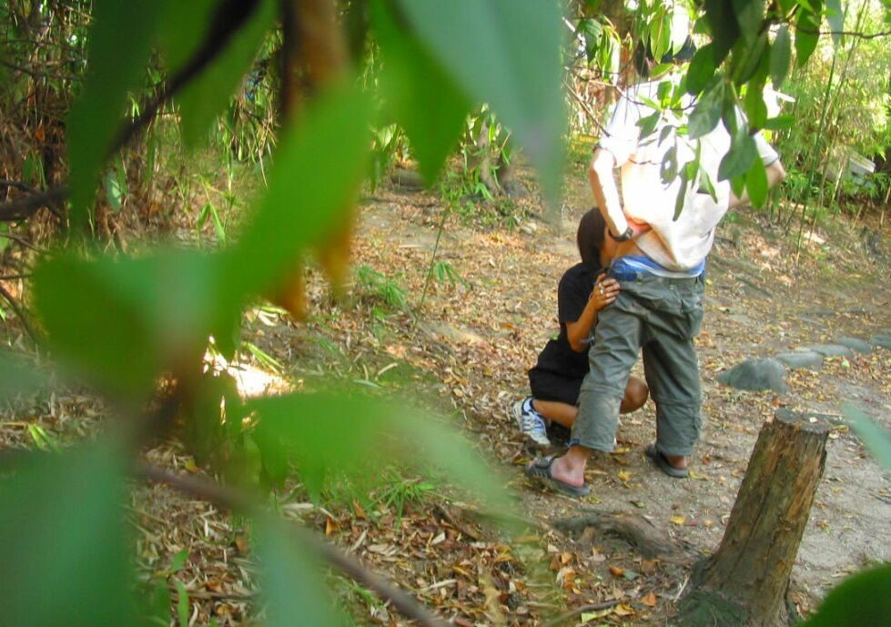 野外でのオーラルセックス-11