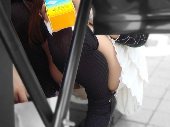素人のパンチラ-10