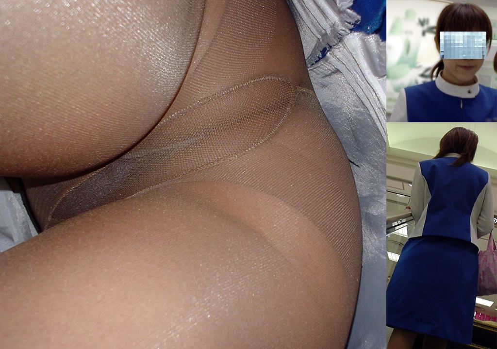 盗撮スカート逆さ撮り-3